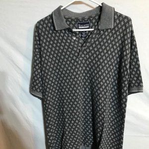Men's Salute Oleg Cassini Medium Polo Shirt